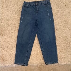 Banana Republic Dark Blue Boyfriend Jeans